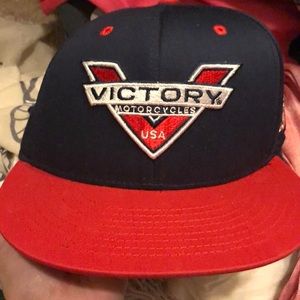 Victory Motorcycle Flat-bill Hat